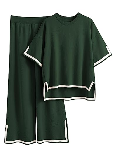 Tanming 2-Piece Women's Lounge Set XS-Sn Army Green XL