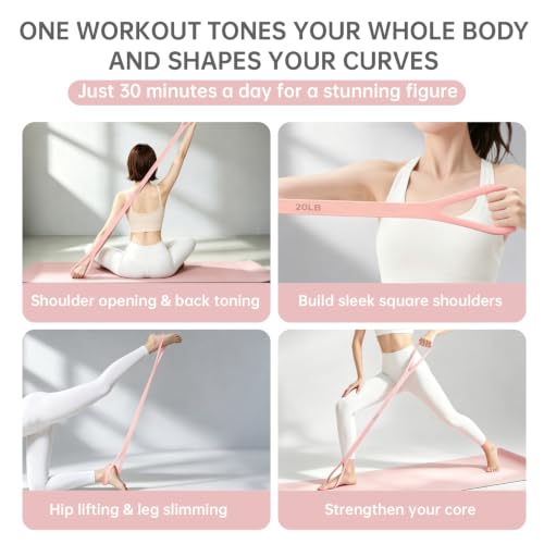 MakeStronge Green 35LB Figure 8 Resistance Band for Arms & Upper-Body