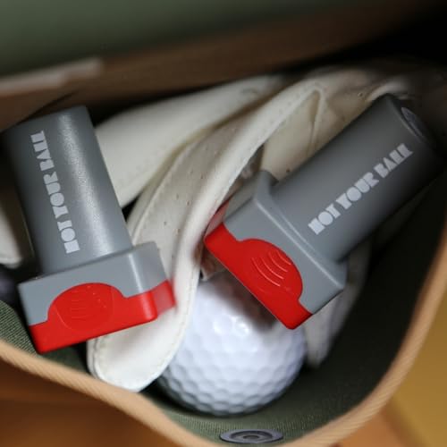 ZEETY Crossbones Golf Ball Stamp for Easy Marking & Identification