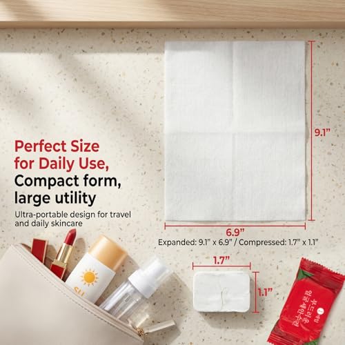 40PCS Compressed Towel Tablets - Travel-Friendly Disposable Towels