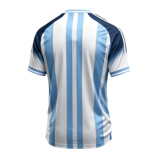 Men's Argentina Soccer Jersey 2026 World Cup - Medium A-Blue