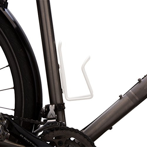 Aluminum Water Bottle Cage - Lightweight & Durable - White