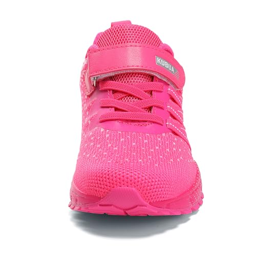 Kids Sneakers - Lightweight Breathable Tennis Shoes - Pink B