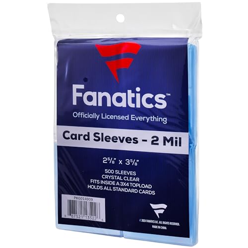 Premium Card Sleeves - 500 Count Soft Trading Card Protectors