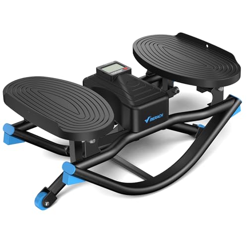3D Motion Stair Stepper with Resistance Bands for Full Body Workout