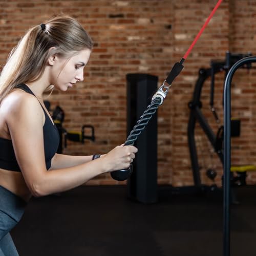 PATIKIL 50 lb Resistance Tube Band – Black, 45in Power Tube for Upper/Lower Body Workout