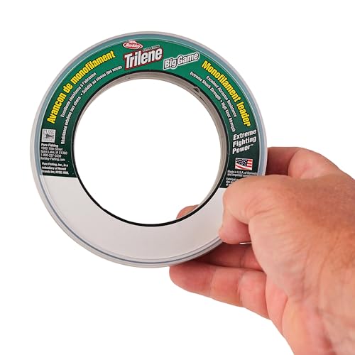 Monofilament Fishing Leader Line - 30lb Test, 55yd, Clear