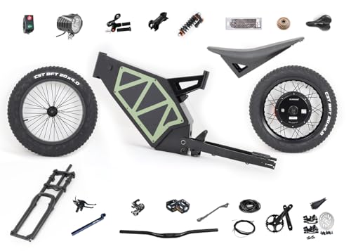 F7 Enduro eBike Conversion Kit - 5000W Motor, 20" Fat Tire