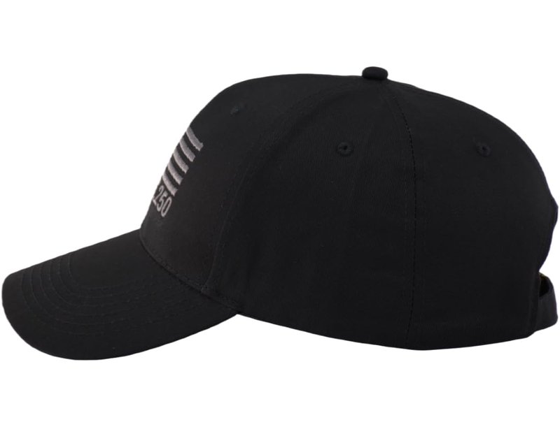 U.S. 250 American Flag Baseball Cap – 100% Cotton Adjustable Hat, USA 250th Anniversary Commemorative Patriotic Ball Cap for Men & Women- Black - One Size