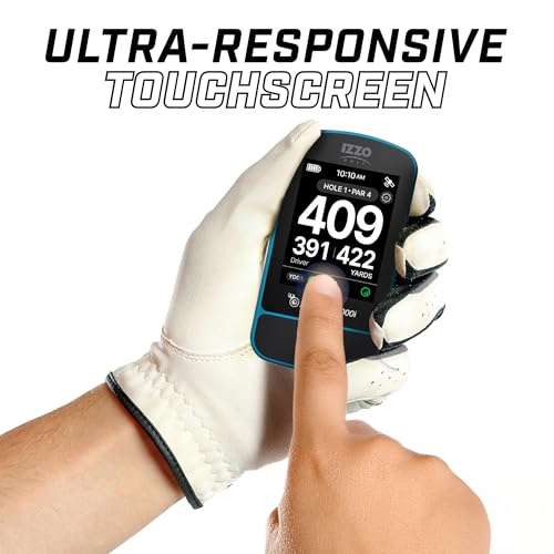 Swami Golf GPS Rangefinder - 2.5” Color Display & Scorekeeper - Blue