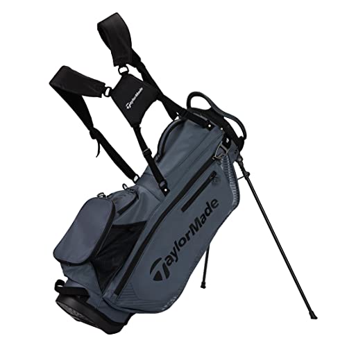 Lightweight Golf Stand Bag with 8-Way Top - Charcoal