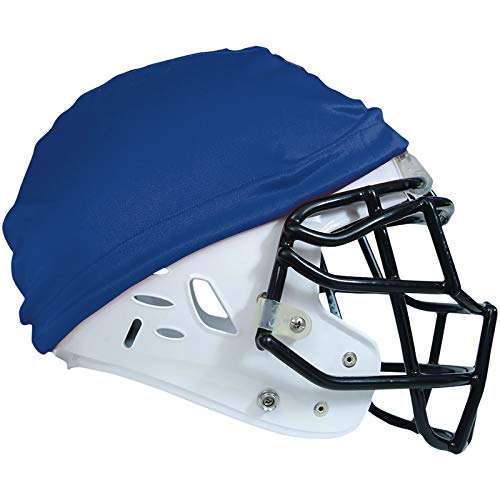 Football Helmet Scrimmage Cap - Royal Blue Stretch Fit