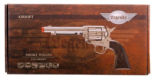 Smoke Wagon Revolver Airsoft Gun - 6mm BB Pistol