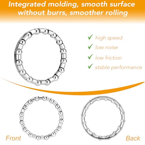 Bike Headset Bearings 5/32" x 16 Balls - 4PCS Stainless Steel