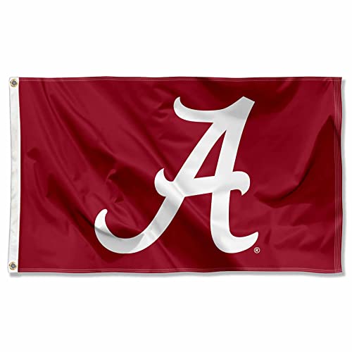 Alabama Crimson Tide Large College Flag - 3' x 5' Durable Polyester