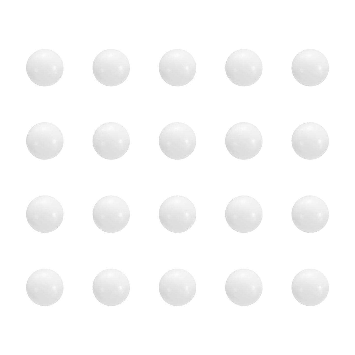 Uxcell POM Bearing Balls - 200pcs Solid Plastic Precision Balls | 5/16" (7.9mm) Size