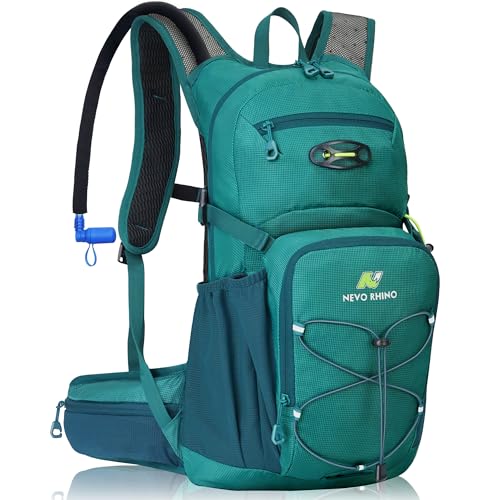 Hydration Backpack 18L with 3L Bladder - Insulated & Breathable - 04 Green