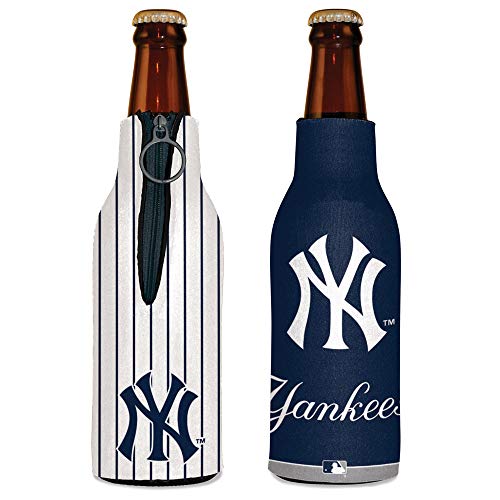 New York Yankees Bottle Cooler - Insulating Foam, 12 oz