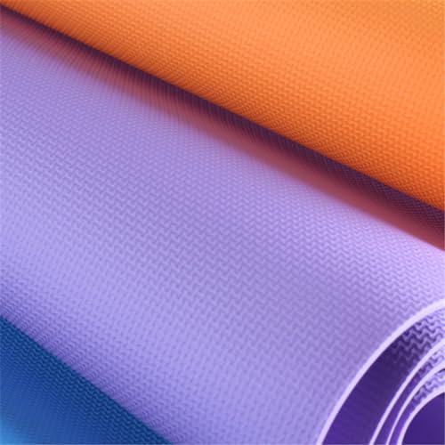 Non-Slip Extra Thick Yoga Mat - 1/4" High Density with Strap