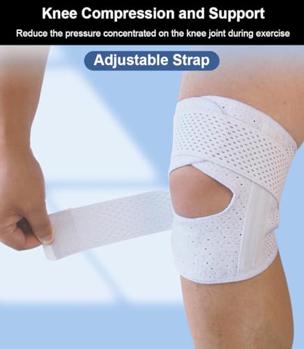 Adjustable Knee Brace for Pain Relief - Medium Black-Right
