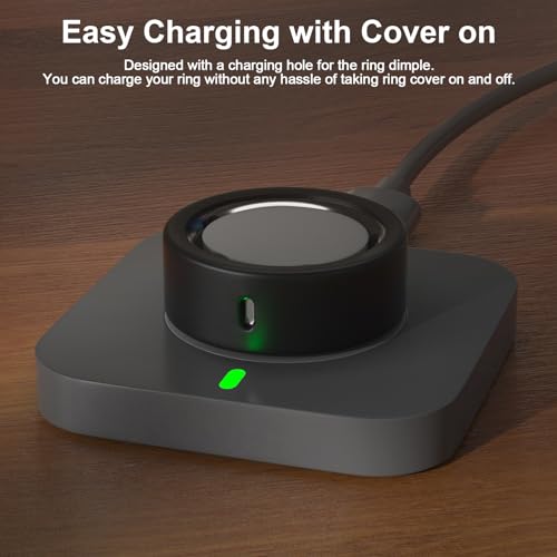 10-Pack Silicone Oura Ring Covers for Gen 3 & 4 | Anti-Scratch, Charging Compatible