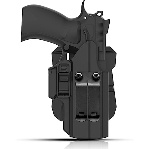Metal Belt Clip for Holsters - Dark Matte Grey, Multi-Use