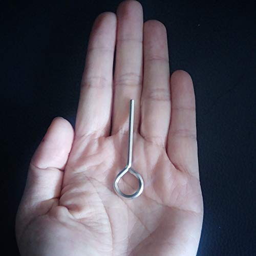 3/32¡± Hex Key Dogging Key Allen Key with Full Loop, Allen Wrench Door Key, Solid Metal ? 10 Packs