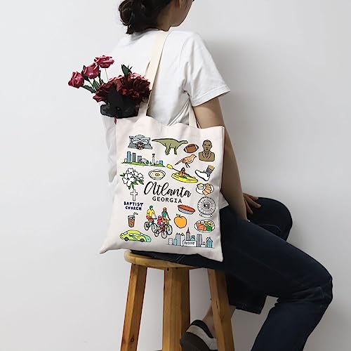 Atlanta Tote Bag - Georgia State Gifts & Souvenirs