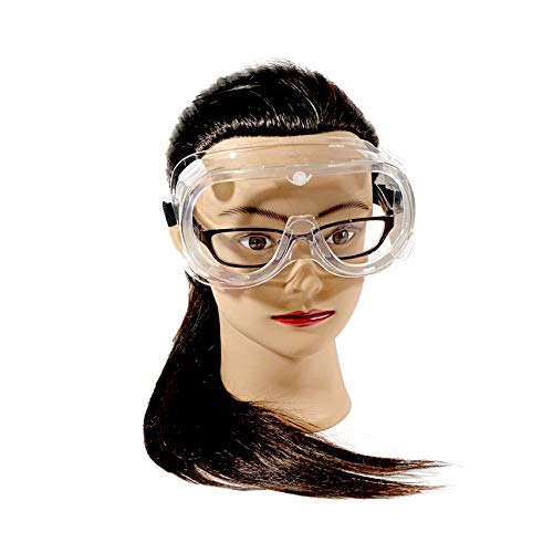 Protective Safety Goggles - Transparent Lightweight Eyewear