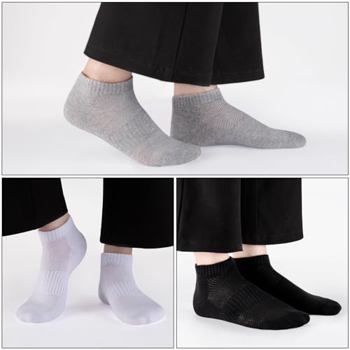 Womens Cotton Ankel Socks, Athletic Performance Running Moisture
