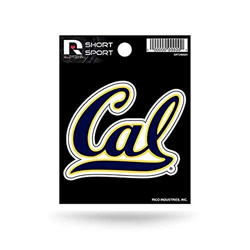 Die Cut Team Logo Sport Sticker - California Golden Bears 3.5" x 4.5"