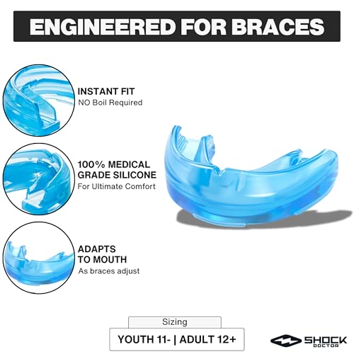 Mouth Guard for Braces - Full Protection, Instant Comfort Fit