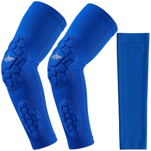 Football Padded Arm Sleeves Youth & Adult, Forearm Protection