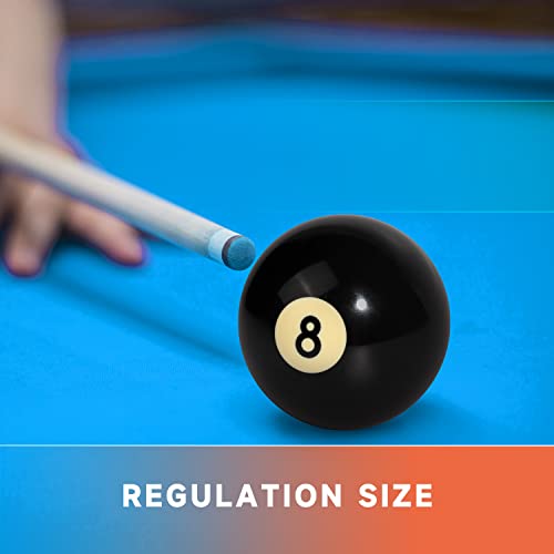 Replacement #8 Billiard Pool Ball - 2.25 Inch Black - 1-Pack