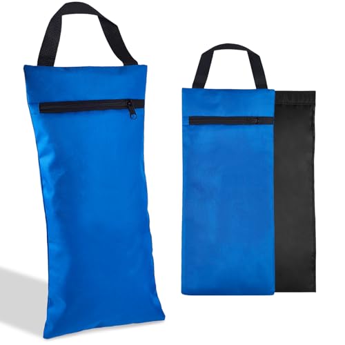 Yoga Sandbag with Dual Compartment - 2 Pack, Blue