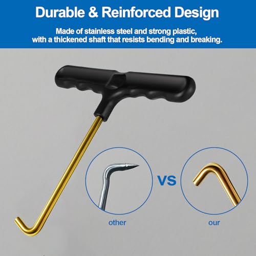 Lace Tightener Tool for Skates - Stainless Steel Hook, 1 Pack