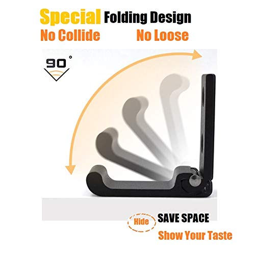 Folding Rifle Wall Mount with Padding - 2pcs Cushion & Round Head
