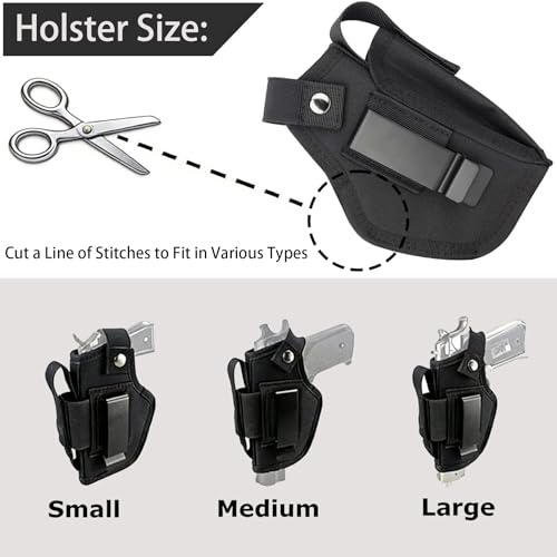 Universal IWB/OWB Gun Holster - Ambidextrous 2-Pack
