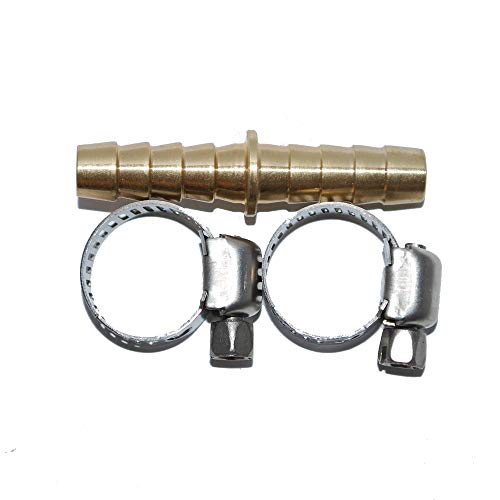 In-Line Brass Fuel Splice Kit for 3/8-Inch Lines