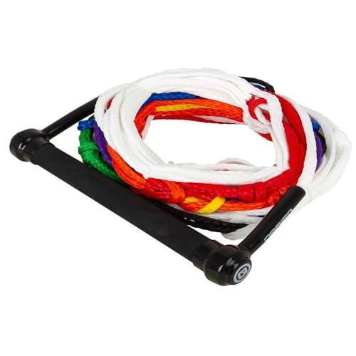 O'Brien 8-Section Water Ski Rope with Handle - Adjustable Long Tow Line for Water Sports