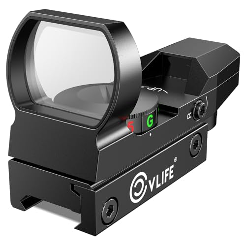 Red Green Dot Reflex Sight with 20mm Rail for Shooting