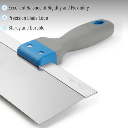 Bates- Taping Knife, 12 Inch, Stainless Steel Drywall Taping Knife