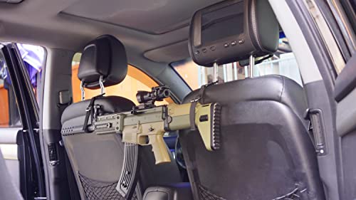Adjustable Truck Gun Rack for Rifles and Shotguns - 4-Pack