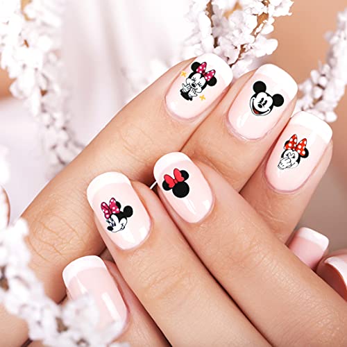 Kawaii Cartoon Nail Stickers - 3D Self-Adhesive Nail Art Decals