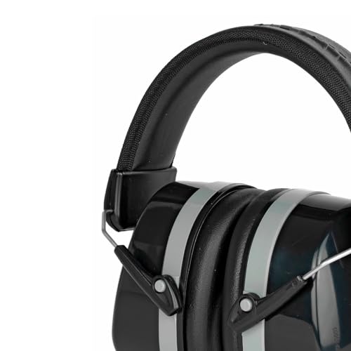 Walker's Premium Passive Folding 32dB Hearing Protection Muffs with Padded Headband