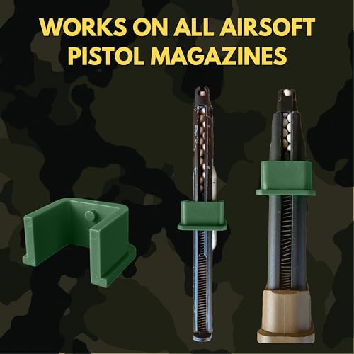 Airsoft Speed Loader for Pistol Magazines - Dark Green