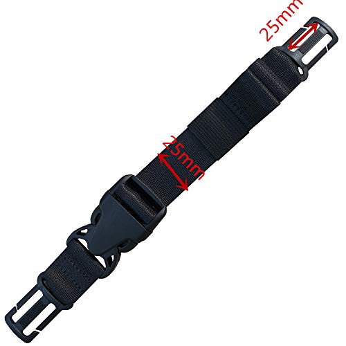 HDHYK 2 Pack Backpack Chest Strap, Adjustable Sternum Straps for 1in Webbing