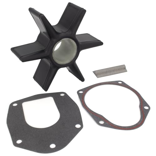 QUICKMARINER Water Pump Impeller Kit for Mercury Marine 30-300 HP Outboard - Model T2