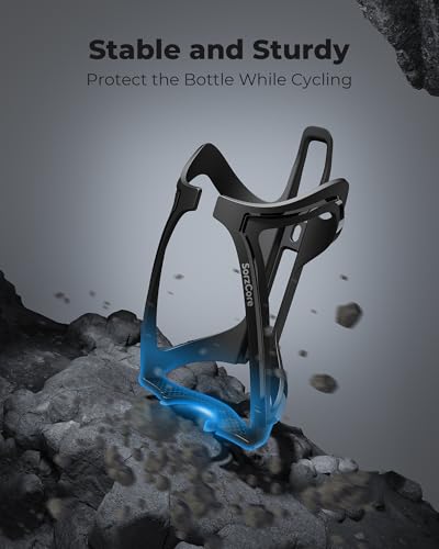 Lightweight Bike Water Bottle Holder - Stable Bicycle Cage for Sports Bottles