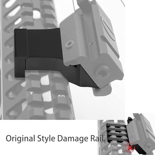 45 Degree Picatinny Offset Rail Mounts - 3-4-5 Slots (3 Pack)
